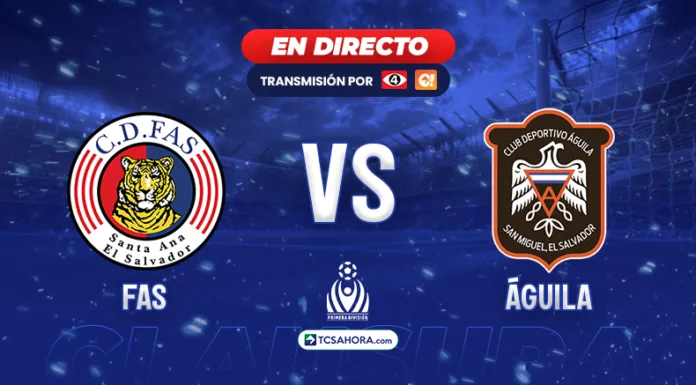 Repasa los detalles del partido de la fecha 4 del Torneo Clausura 2026 de la Liga Mayor de Fútbol entre FAS y Águila.