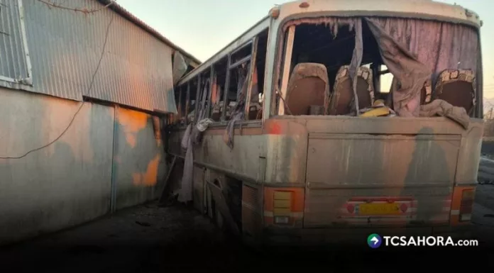 Un ataque con dron ruso contra un autobús que trasladaba mineros causó al menos 12 muertos en la región de Dnipropetrovsk, Ucrania.