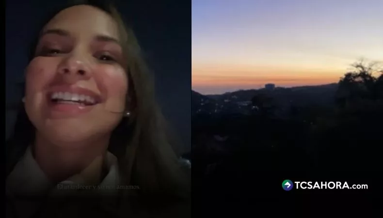 El atardecer que enamoró a Ana Cortez