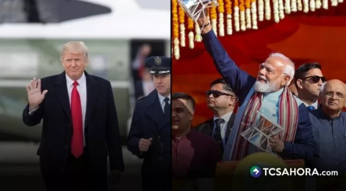 Donald Trump dijo que el acuerdo implica la reducción de los aranceles estadounidenses para productos indios del 25% al 18%.