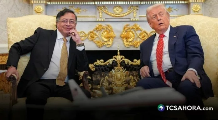 Los presidentes Donald Trump y Gustavo Petro sostuvieron este martes el primer encuentro cara a cara en la Casa Blanca.