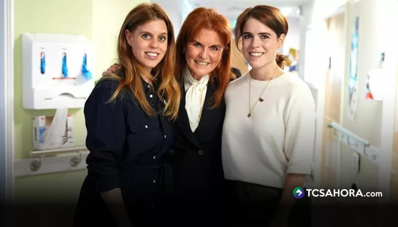 Revelan visitas de Sarah Ferguson y sus hijas a Jeffrey Epstein tras salir de prisión