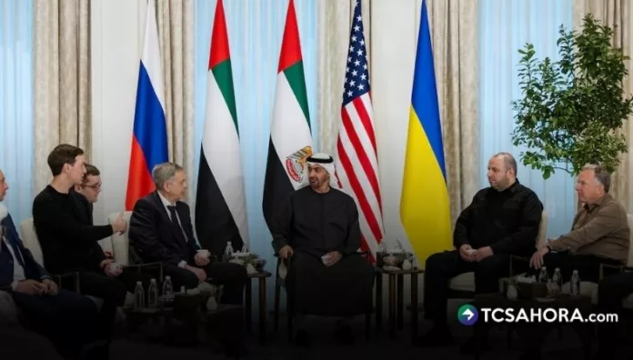 Estados Unidos, Ucrania y Rusia finalizaron la segunda ronda de diálogos diplomáticos que busca poner fin al conflicto.