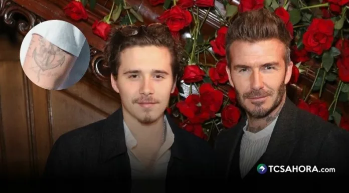 Nuevas imágenes muestran que Brooklyn Beckham habría cubierto el tatuaje que llevaba en honor a David Beckham, en plena disputa con su familia tras su matrimonio con Nicola Peltz.