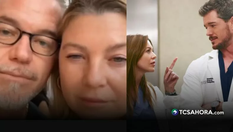 Ellen Pompeo apoya a Eric Dane tras su diagnóstico de ELA