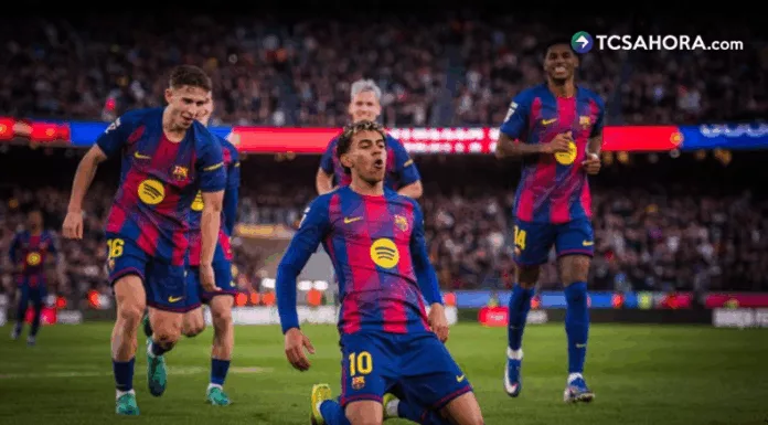 El Barcelona se impuso por goleada al Mallorca en Camp Nou y se afianzó como el líder del campeonato español.