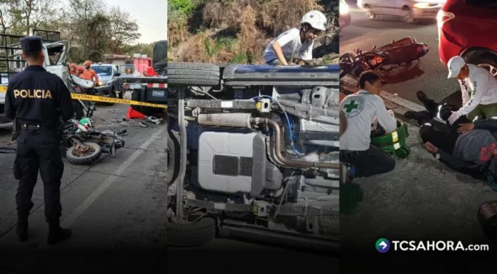 En las últimas horas se han registrado accidentes de tránsito, que han dejado al menos un fallecido y nueve personas lesionadas.