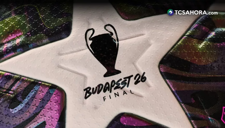Este es el balón que se utilizará en la Final de la Champions League