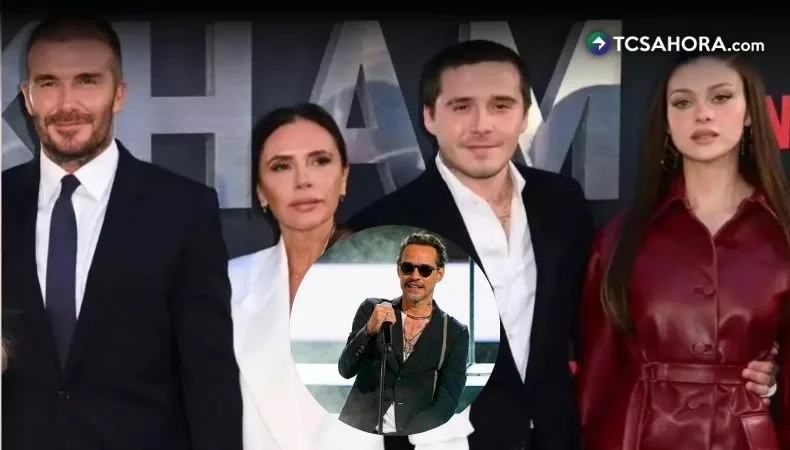 Esto dijo Marc Anthony sobre el conflicto de los Beckham