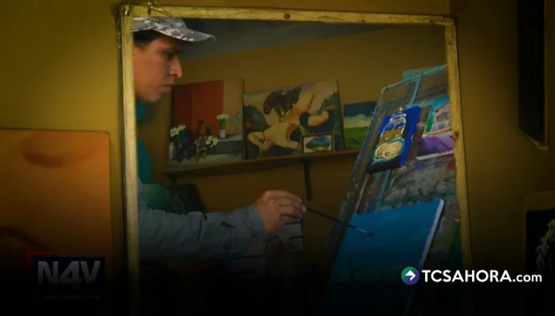 Olocuilta bajo los lienzos del “Shamán”