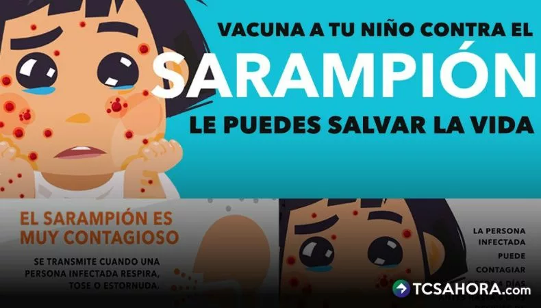 Piden reforzar la vacunación para prevenir casos de sarampión