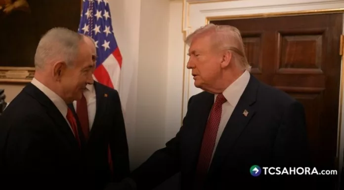 Donald Trump recibió en Washington al primer ministro israelí, Benjamín Netanyahu, y reafirmó la búsqueda de un acuerdo nuclear con Irán.