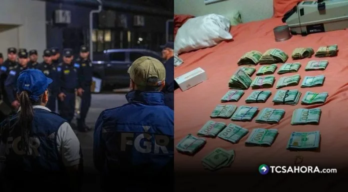 La Fiscalía y la PNC llevaron a cabo un operativo para desarticular una estructura vinculada al narcotráfico con alcance internacional.