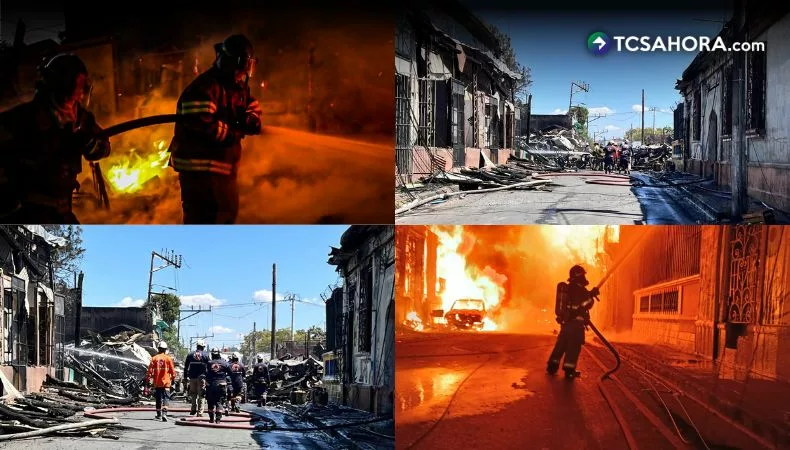 Sube a cinco la cifra de fallecidos tras incendio en el centro de San Salvador 