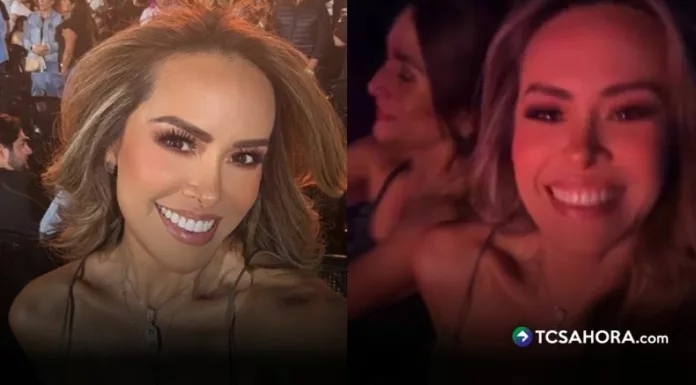La conductora de “Liberadas” asistió al tercer show de la artista en El Salvador y compartió fotos y videos desde una zona cercana al escenario.