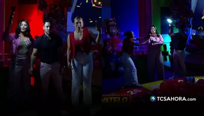 Se fue la luz en “Llévatelo” y ¡esto pasó! El arranque del programa dejó al set sin luz por unos minutos. Así continuaron conduciendo el programa los presentadores.