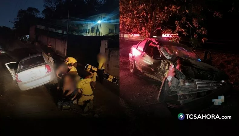 Al menos 12 lesionados deja racha de accidentes de tránsito en El Salvador