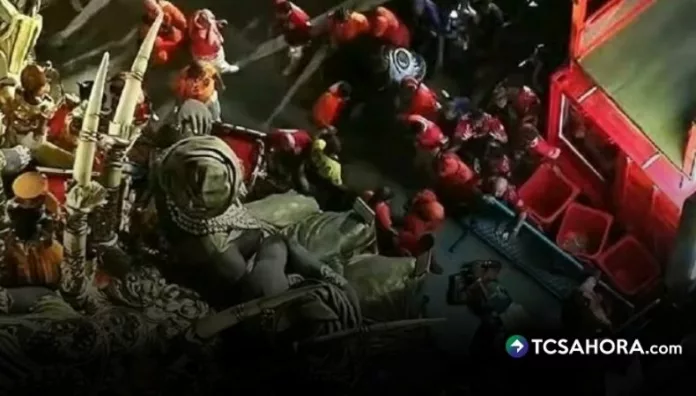 Tres heridos en accidente de carroza en Carnaval de Río de Janeiro Tres personas resultaron heridas cuando una carroza perdió el control durante los desfiles del Carnaval de Río de Janeiro.