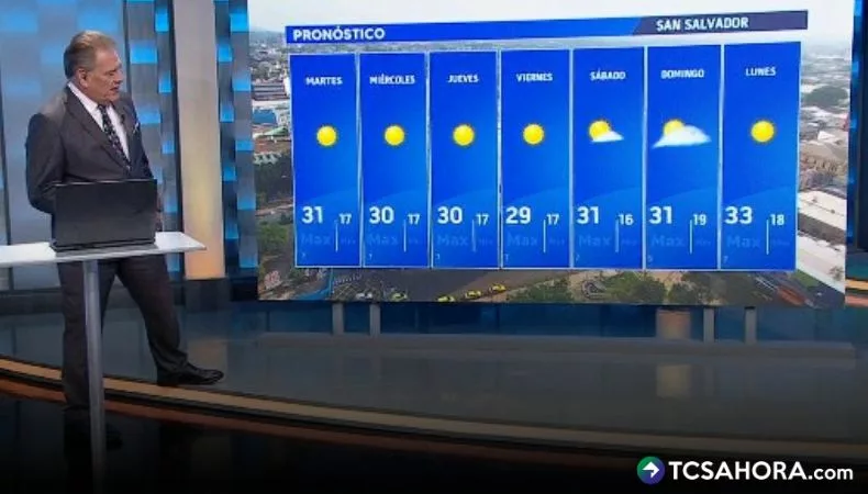 Vientos moderados con posibles picos de calor durante el día