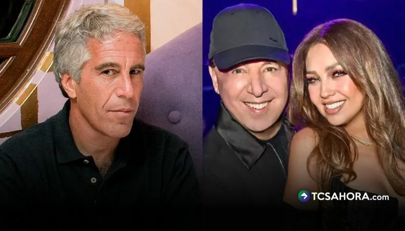 Esposo de Thalía figura en archivos del caso Jeffrey Epstein