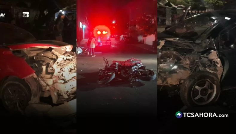 Racha de accidentes deja al menos siete lesionados en las últimas horas
