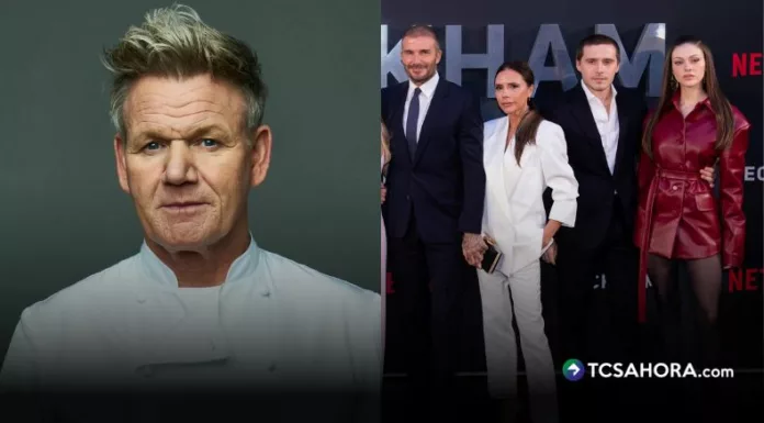 El chef habló del distanciamiento familiar, reveló cómo se encuentra Victoria Beckham y envió un mensaje al hijo mayor de la pareja.