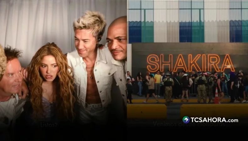 ¡No lo supera! Shakira muestra el detrás de cámara de su paso por El Salvador