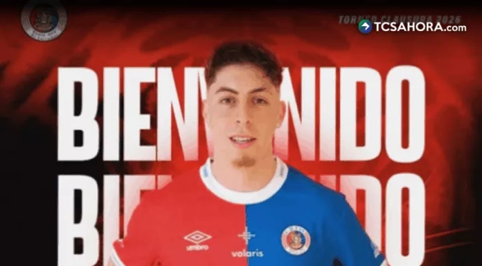 Club Deportivo FAS confirmó la incorporación de César Díaz como nuevo refuerzo para el torneo Apertura 2026.