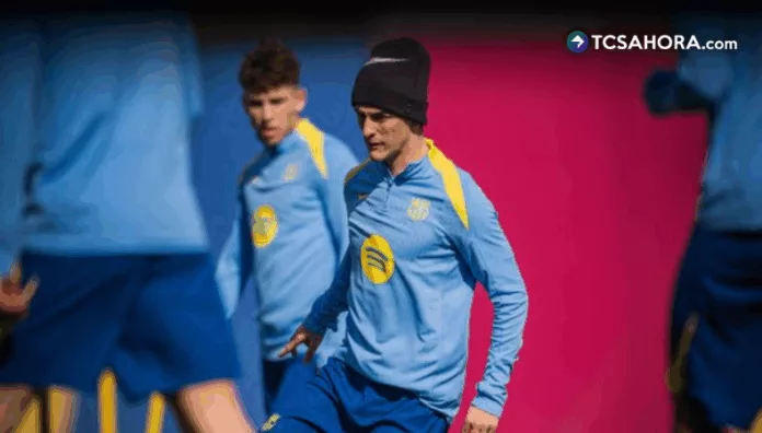 Gavi vuelve a entrenar con el Barcelona tras superar su lesión El mediocampista español del FC Barcelona, Gavi regresó a las prácticas con el primer equipo y todo apunta que estará en los próximos partidos.