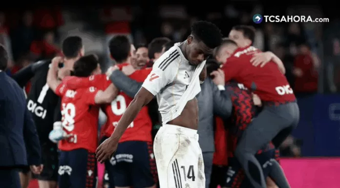 El Real Madrid, cayó ante el Osasuna en Pamplona y pone en riesgo su liderato en La Liga tras la jornada 25.