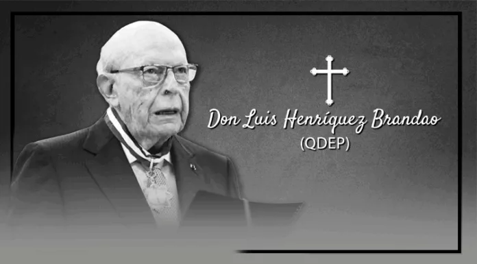 El empresario de la construcción y mercado bursátil, además de benefactor, Luis Henríquez Brandao, falleció el viernes pasado.