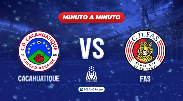 Cacahuatique y FAS miden fuerzas en el Chapeltique por la novena jornada del Clausura 2026. Repasa lo mejor del partido aquí.