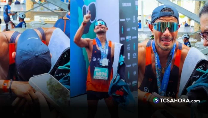 ¡Con lagrimas en los ojos! Billy Calderón gana el tercer lugar en IRONMAN 70.3 El conductor de “Viva la Mañana” logró el tercer lugar en relevos y contó lo que enfrentó bajo el sol, a quién le dedicó la carrera y cómo vivió cada kilómetro.