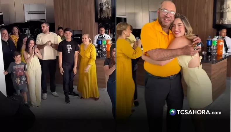 ¡Sorpresa en casa! Larissa Graniello reúne a su familia por un motivo muy especial