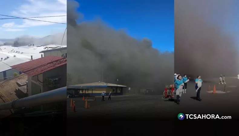 Incendio afecta bodegas en el Puerto CORSAIN, La Unión Sur