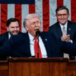 El extenso discurso del presidente Trump, con las encuestas en contra