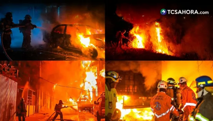 El Cuerpo de Bomberos reporta un aumento del 83% de incendios comparado con el mismo período del año anterior.