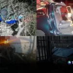 Al menos un fallecido y ocho lesionados en accidentes de tránsito