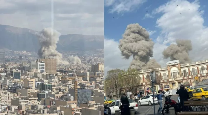 El presidente Donald Trump y el primer ministro Benjamín Netanyahu confirmaron una gran operación de combate contra varios objetivos de Irán