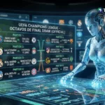 La IA predice los resultados de los octavos de final de la Champions