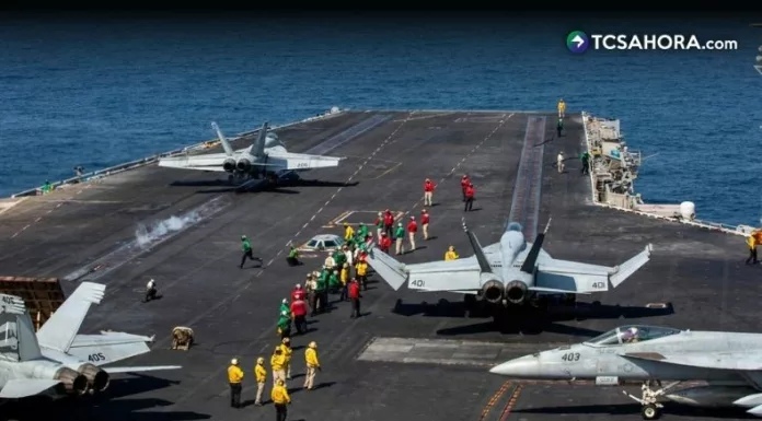 El Pentágono negó que Irán impactara el USS Abraham Lincoln. Confirmó que sigue operativo mientras escala la tensión en Medio Oriente.