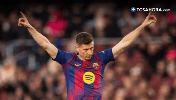 El Barcelona confirmó que el polaco Robert Lewandowsky no estará disponible para el duelo copero ante el Atlético.