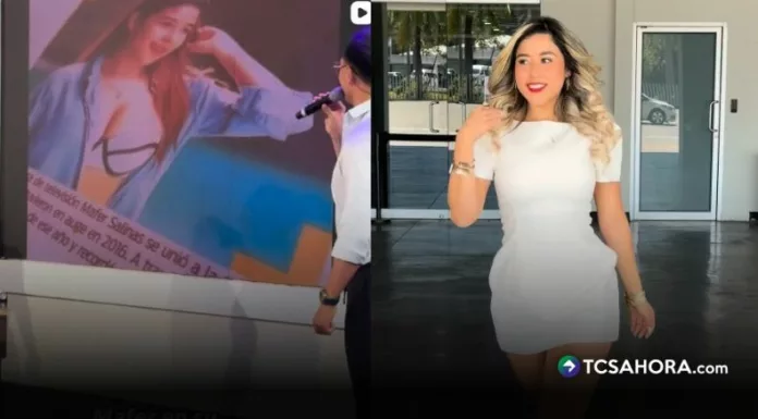 Un televidente sorprendió a la conductora de Prendi2 al compartir en Facebook una imagen suya de 2016.