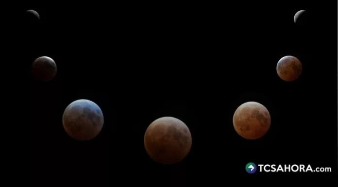 Un eclipse lunar total será visible el 3 de marzo en el territorio salvadoreño, pero ¿a qué hora se podrá observar?