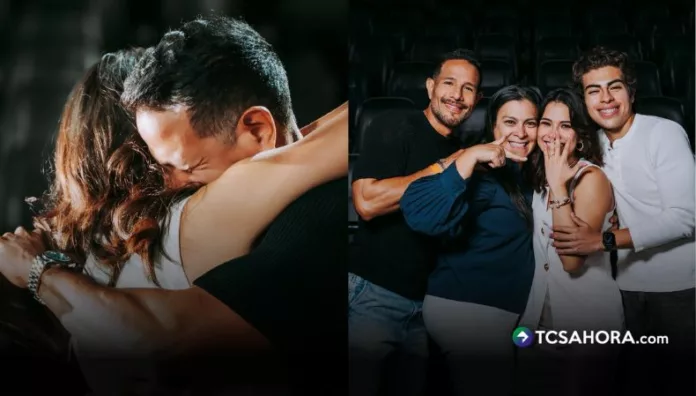 El presentador dedicó un mensaje a su hija y a su futuro esposo, y compartió fotografías familiares tras el anuncio del compromiso.