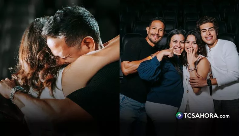 El presentador dedicó un mensaje a su hija y a su futuro esposo, y compartió fotografías familiares tras el anuncio del compromiso.