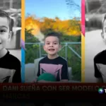 Dani, el pequeño talento que conquista el mundo del modelaje infantil