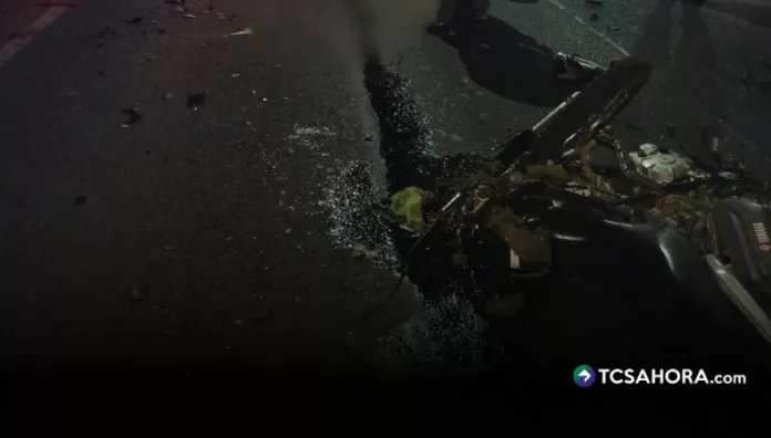 Un motociclista falleció luego de perder el control en el km 134 de la carretera Panamericana, en el sector de la colonia El Sitio, San Miguel Centro.