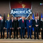 Bukele participa en la cumbre “Escudo de las Américas” impulsada por Trump