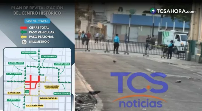 La Alcaldía de San Salvador Centro arrancó la fase 6 del Plan de Revitalización del Centro Histórico en las cercanías del mercado Hula-Hula.